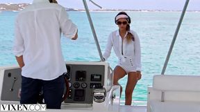 Rich vixen Gianna Dior has sex with captain on lonely island - HD - 11:46 video - from XGroovy
