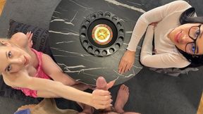 Merry Christmas: Dainty girl's ruined orgasm leads to CfnM fun - 12:12 video - featuring Carolina Guerrero - from XXXXCum