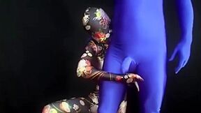 Miraidouga - This Zentai Suits You Well - HD - 8:01 video - from InPorn