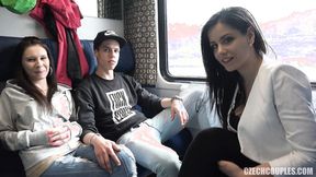 ”Foursome Sex in Public TRAIN” - HD - 12:00 video - from Rainblow