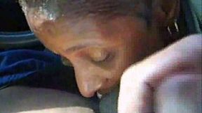 Jamaican friend gets his BBC sucked by whore in his car - 2:41 video - from MyLust