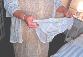 Granny creams her hairy bush thinking of your cock BBW Milf Gilf Big Tits Mature Aunt - HD - 5:26 video - from xHamster