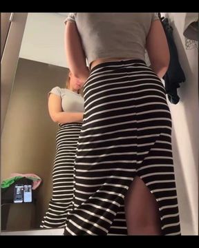 Fingering Tight Pussy in Fitting Room - HD - 9:47 video - from FapHouse