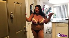Asian BBW Miss Ling Ling takes repairman in reverse cowgirl - 16:40 video - featuring Cameron Skye - from XXXXCum