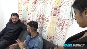 Iara India Gets Double-teamed by Two Friends in Hotel Threesome - 30:17 video - from FapHouse