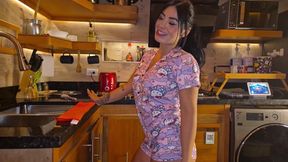 REAL NEWLYWED COUPLE FUCK IN IN-LAWS' KITCHEN - 4K - 24:54 video - featuring Alejandra Palacios - from xHamster