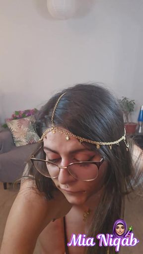 93. Arab Belly Dance While Stripping Mia Niqab - HD - 16:35 video - from FapHouse