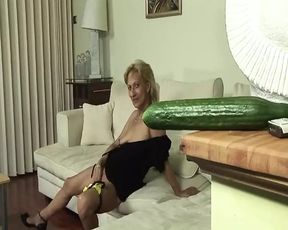 Classy German cougar fucked and creampied on the sofa - 37:54 video - from xHamster