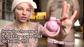 Chastity tutorial - how to choose a chastity cage that actually fits - part 2 - HD - 24:46 video - from xHamster