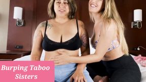 Burping Taboo Sisters - POV Your Mom and Aunt Burp Topless - HD - 15:16 video - from LoyalFans