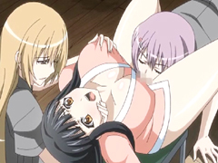 Bigboobs Japanese hentai foursome lesbians fucked - 7:13 video - from Katestube