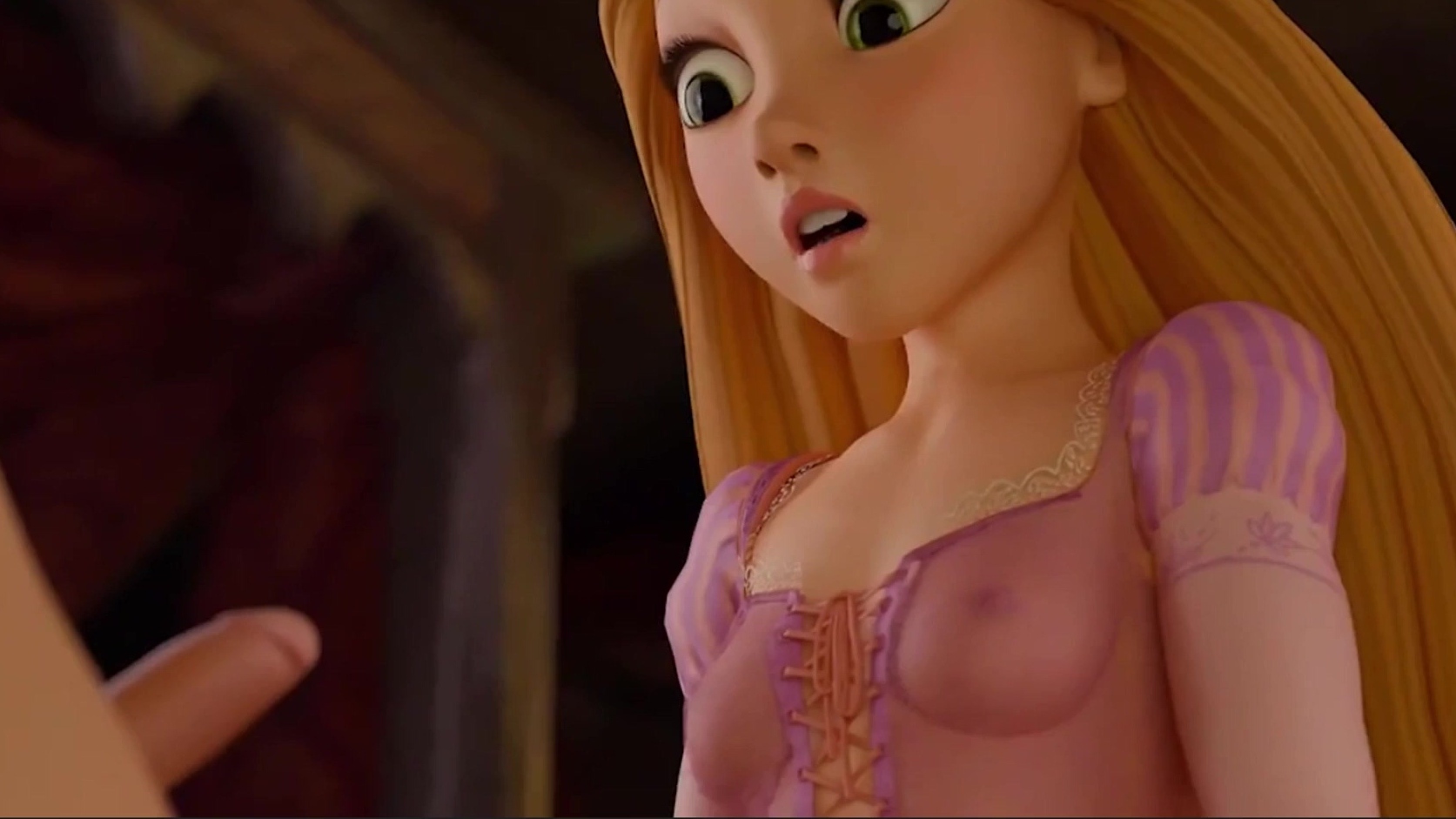 RedMoa - Rapunzel gets a little bit naughty with her guest's cock - HD - 5:46 video - from Fapality