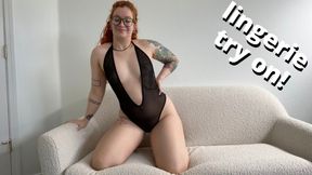 sheer, strappy, and crotchless lingerie try on - full video on Veggiebabyy Clips4Sale - HD - 1:10 video - from xHamster