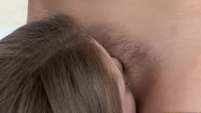 Three hot babes kiss and lick each other's asses in lesbian threesome - 33:30 video - featuring Emily Addison - from LesVids