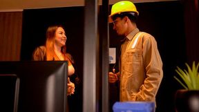 Colombian milf Daniela Gomez rides technician Thiago Lopez's dick - 19:44 video - featuring Daniela Gomez - from B1gTits