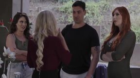 Double Booked: Honeymoon Release: 2022 Bella Rolland, Katie Morgan, Kylie Ireland, Lauren Phillips, Nadia Noja, Nicole Sage, Oliver Davis, Rebecca Vanguard, Ryan Driller, Ryan Mclane, Shawn Alff, - HD - 7:59 video - featuring Rebecca Vanguard - from AbMilf