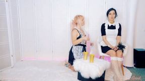 Fembots Get Wet: Glitch and Activate Pleasure Receptors - SD - 11:36 video - from Clips4sale