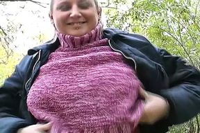 Sexy German BBW gets her asshole sprayed with cum in POV - 15:07 video - from xHamster