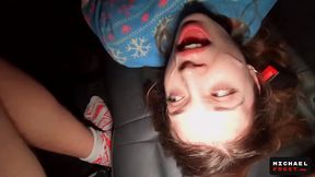 WOW! Christmas Miracle!- In Christmas Real Fan Fuck Pornstar in Car - POV - Michael Frost and MihaNika69 - HD - 16:37 video - from XVideos