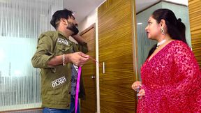 Indian Tailor Come to Home for Stitching Blouse and Fuck Her Owner - 27:50 video - from FapHouse