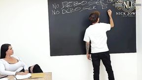 Rebel Student Tries to Seduce Me and I Give Him a Sex Lesson - 24:50 video - from FapHouse