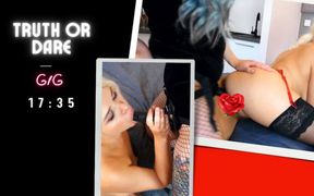 Truth or dare. Girls with a strapon - HD - 17:40 video - from FapHouse