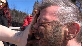 GABRIELLA & SCARLET - A trip to the mountains - EXTREME Outdoor muddy feet licking (CRAZY INSANE CLIP!) - HD - 7:27 video - from LoyalFans
