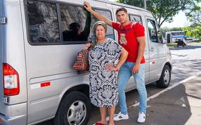Fat 73 Years Old Granny Picked up for Ass Fucking - 32:00 video - from FapHouse