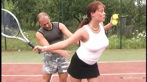 Busty Pamela and Krystal start craving hardcore anal threesome after tennis practice - 14:17 video - featuring Krystal De Boor - from BigBigTits