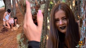 Latina milf Emma Anturin fucks hot teenage girl in the forest - 35:56 video - featuring Emma Anturin - from SexPester
