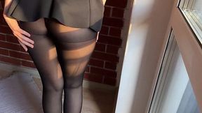 Seductive Sunset Tempts My Pantyhose-Clad Body - HD - 10:22 video - from Jizzberry