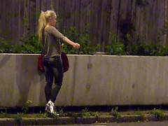 Stranded Russian teen gets picked up and pummeled after giving a blowjob - 6:10 video - from SleazyNEasy