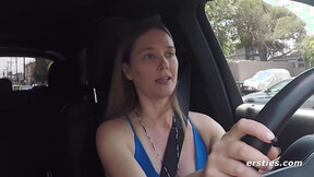 ”Ersties - Hot Sexy Girl Gets Off In a Vehicle” - HD - 5:00 video - from StarWank