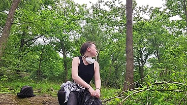 Hiding a panty and tape gag under an innocent looking white mask ? - HD - 1:56 video - from Sheer