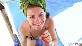 Real German Amateur Couple Fuck at the Beach Pavilion on Holiday Trip - HD - 12:36 video - from xHamster