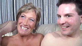 Best threesome for the German blonde who satisfies every desire of the two cocks that screw her in double penetration - HD - 22:30 video - from xHamster