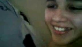 18 year old girl arab gives blowjob - SD - 5:19 video - from PornOne