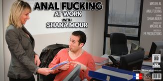 Anal fucking at work with Shana Mour - HD - 34:12 video - from Mature.nl