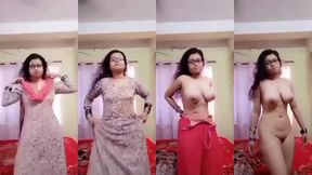 Bhaari dudh gulo dheke rakhte parlo na Bangladeshi apu ti - 1:08 video - from Xmishti