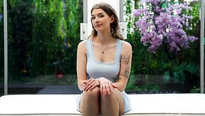 Slim and nice, Bea removes her clothes and get it on the fucking for casting - HD - 9:58 video - from XCafe