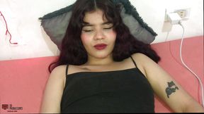 Having My Stepbrother's Big Cock in My Mouth Is My Cum-mouth Fetish - Porn in Spanish. - HD - 11:19 video - featuring Leila Severine - from FapHouse