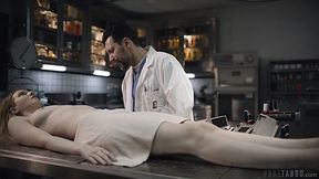 Zombie girl gets her undead pussy fucked by a freaky coroner - HD - 6:01 video - from XGroovy