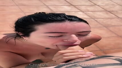 Lydia Ghost Blowjob Cumshot - 3:40 video - featuring Lydia Ghost - from Eporner