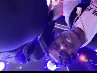 thick booty Dominican sits on lil d after music clip teaser - HD - 6:00 video - featuring Lil D - from Amateur8