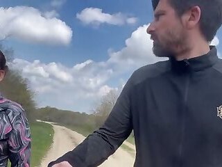 MILF Anal in the Woods - Risky Outdoor Creampie with Horny Mature Slut - HD - 17:01 video - from PornoXO