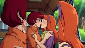 AI Toon Lesbian Super Sluts - Tongue Kissing Humping Group Softcore - HD - 11:06 video - from xHamster