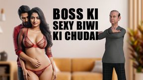 Boss's sexy wife fucked in front of boss - HD - 9:42 video - from xHamster