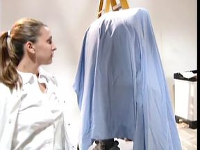 A guy gets horny while posing naked for a girl artist and they start banging in the studio - 19:47 video - from xHamster