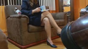 My 58 year old wife gets dressed and enjoys a party with her boss, very excited she returns home to fuck - HD - 6:57 video - from xHamster