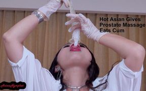 122 Hot Asian Gives Prostate Massage Eats Cum - HD - 8:12 video - from xHamster